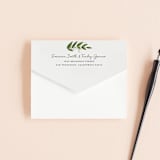 "Vines of Green" - Savvy Wedding Invitations in Fern by Susan Moyal - Closed
