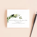 "Vines of Green" - Savvy Wedding Invitations in Fern by Susan Moyal - FREE Recipient Addressing