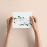 "Paradise" - Savvy Wedding Invitations in Forest by Oma N. Ramkhelawan - How it works