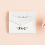"Floral Ring" - Savvy Wedding Invitations in Atlantic by Karidy Walker - Closed