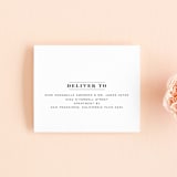 "Prelude" - Savvy Wedding Invitations in Vanilla by Nazia Hyder - FREE Recipient Addressing