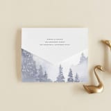"Misty trees" - Savvy Wedding Invitations in Frost by Stacey Meacham - Closed
