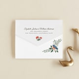 "Nature's Crest" - Savvy Wedding Invitations in Forest by Paper Sun Studio - Closed