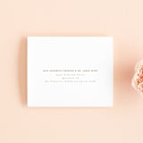 "desert chic" - Savvy Wedding Invitations in Blush by AK Graphics - FREE Recipient Addressing