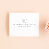 "Roman Shade" - Savvy Wedding Invitations in Evergreen by Carrie ONeal - FREE Recipient Addressing