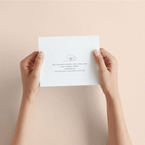 "Moderna" - Savvy Wedding Invitations in Cloud by Stacey Meacham - How it works