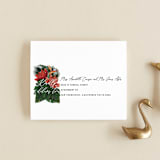 "Tropical Bouquet" - Savvy Wedding Invitations in Basil by Elly - FREE Recipient Addressing