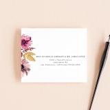 "Autumn Vows" - Savvy Wedding Invitations in Burnt Orange by Chris Griffith - FREE Recipient Addressing