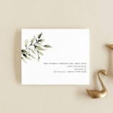 "Rural Romance" - Savvy Wedding Invitations in Leaf by Chris Griffith - FREE Recipient Addressing