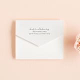 "Madison Ave" - Savvy Wedding Invitations in Linen by Design Lotus - Closed