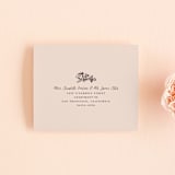 "French Roses" - Savvy Wedding Invitations in Blush by 2birdstone - FREE Recipient Addressing