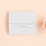 "A Sketched Wreath" - Savvy Wedding Invitations in Concrete by Plain White Paper Co - FREE Recipient Addressing