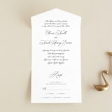"legacy" - Savvy Wedding Invitations in Pure by Design Lotus - Front Open