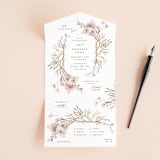 "ring box" - Savvy Wedding Invitations in Sunset by Phrosné Barwood - Front Open
