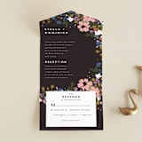 "spring dream" - Savvy Wedding Invitations in Onyx by Angela Marzuki - Front Open