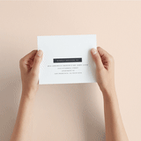 "Crescendo" - Savvy Wedding Invitations in Snow by Griffinbell Paper Co. - How it works
