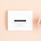 "Crescendo" - Savvy Wedding Invitations in Snow by Griffinbell Paper Co. - FREE Recipient Addressing