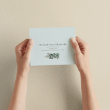"Forest Crest" - Savvy Wedding Invitations in Obsidian by Alethea and Ruth - How it works