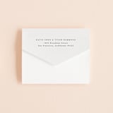 "Tallulah" - Savvy Wedding Invitations in Linen by Jennifer Wick - Closed