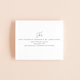 "Tallulah" - Savvy Wedding Invitations in Linen by Jennifer Wick - FREE Recipient Addressing