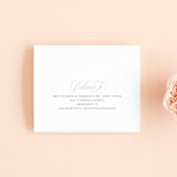 "Gramercy" - Savvy Wedding Invitations in Blush by Kristie Kern - FREE Recipient Addressing