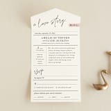 "A Storybook Wedding" - Savvy Wedding Invitations in Blush by Katy Shen - Front Open