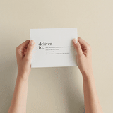 "The Loden" - Savvy Wedding Invitations in Ivory by Kelly Schmidt - How it works