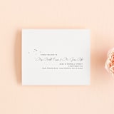 "Signature Style" - Savvy Wedding Invitations in Ink by Design Lotus - FREE Recipient Addressing