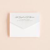 "Botanical Seal" - Savvy Wedding Invitations in Pastel by Kristen Smith - Closed