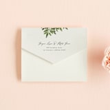 "Tropical Vows" - Savvy Wedding Invitations in Jade by Chris Griffith - Closed