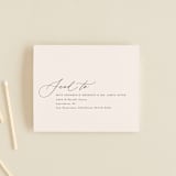 "Scarlet" - Savvy Wedding Invitations in Blush by Hooray Creative - FREE Recipient Addressing