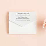 "Photographed" - Savvy Wedding Invitations in Ecru by Creo Study - Closed
