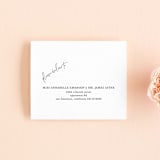 "Plain and Simple" - Savvy Wedding Invitations in Sapphire by Chris Griffith - FREE Recipient Addressing