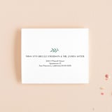 "Olivier" - Savvy Wedding Invitations in Olive by Bonjour Paper - FREE Recipient Addressing