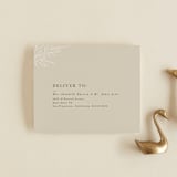 "Herb Garden" - Savvy Wedding Invitations in Taupe by Sarah Brown - FREE Recipient Addressing
