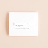 "Elementary" - Savvy Wedding Invitations in Dusty Rose by Katy Shen - FREE Recipient Addressing