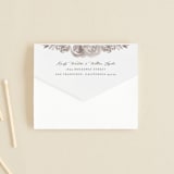 "set in stone" - Savvy Wedding Invitations in Dusty Rose by Mansi Verma - Closed