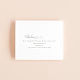 "calisson" - Savvy Wedding Invitations in Mist by chocomocacino - FREE Recipient Addressing