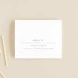 "In The Fall" - Savvy Wedding Invitations in Slate by Ashlee Townsend - FREE Recipient Addressing