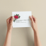 "Lovely Vine" - Savvy Wedding Invitations in Crimson by Susan Moyal - How it works