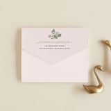"Lovely Vine" - Savvy Wedding Invitations in Blush by Susan Moyal - Closed