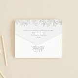 "Dear Greenery" - Savvy Wedding Invitations in Eucalyptos by Hooray Creative - Closed