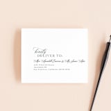 "Serafina" - Savvy Wedding Invitations in Sage by Melanie Kosuge - FREE Recipient Addressing
