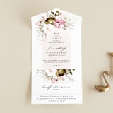"Beautiful Spring" - Savvy Wedding Invitations in Spring by Phrosné Barwood - Front Open