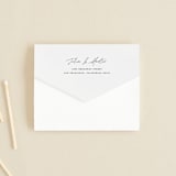 "Landscape" - Savvy Wedding Invitations in Black Tie by Laura Hamm - Closed