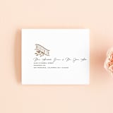 "Grand Natura" - Savvy Wedding Invitations in Noir by GeekInk Design - FREE Recipient Addressing