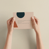 "Bold Geometric" - Savvy Wedding Invitations in Terracotta by Morgan Kendall - How it works