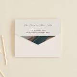 "Love Story" - Savvy Wedding Invitations in Turquoise by Kate Ahn - Closed
