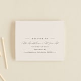 "Love Story" - Savvy Wedding Invitations in Turquoise by Kate Ahn - FREE Recipient Addressing