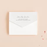 "Proposal" - Savvy Wedding Invitations in Marine by Sandra Picco Design - Closed